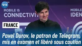 France : Pavel Durov,  le patron de Telegram, mis en examen et libéré sous caution