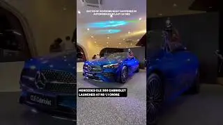 Mercedes Cle 300 Cabriolet launched in India #mercedes #shorts
