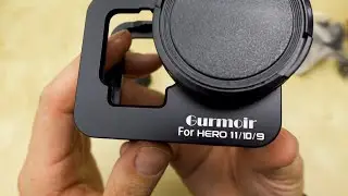 Gurmoir Metal Case for GoPro Hero 11 | Using Camera Lens ND Filters On GoPro