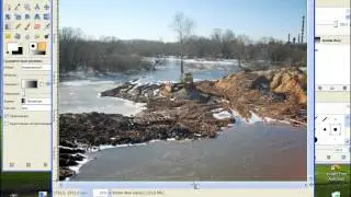 Осветление фотографии в GIMP