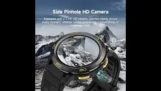AMOLED Screen Smart Watch, 4G Network, Android 8.1