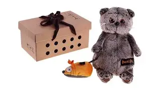Обзор на плюшевую игрушку   котика Басика Basik & Ko