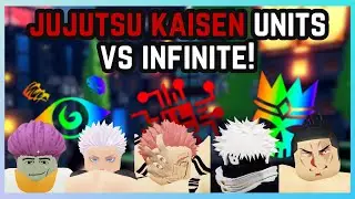 *NEW* JUJUTSU KAISEN UNITS VS INFINITE NIGHTMARE! | ANIME LAST STAND