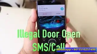 smart phone control two way pke passive keyless entry control car alarm system