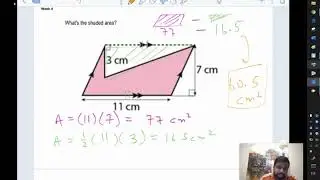 Area: Parallelograms, Triangles, Rhombuses, Trapezoids, Circles
