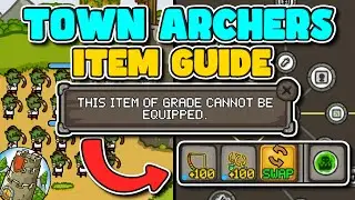 Grow Castle | TOWN ARCHER Guide - How to Get Items and Orbs