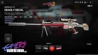 COD MW3 DEADLY DECAL STICKER BOMB 2 Weapon Bundle Hard Unlocked PS XBOX PC - Ultra Rare