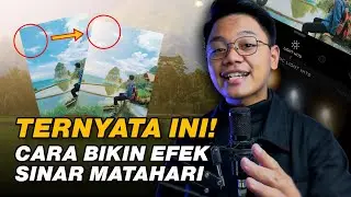 Cara Membuat Efek Cahaya Matahari / Lens Flare Pada Foto Di Hp | Tutorial Lens Distortion