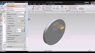 Circular Pattern in Siemens NX (Tutorial)