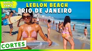 RIO DE JANEIRO, LEBLON 🇧🇷 The Best BEACH in BRAZIL
