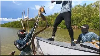 EP144-Part1 - Malabanos Eel Catch 'n Cook | May Dumalaw na Kaharabas | Occ. Mindoro