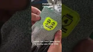 Electronic Small Pattern Sewing Machine for Labels Attaching