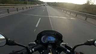 Bajaj PULSAR 180 с рыбалки на рыбалку и домой.