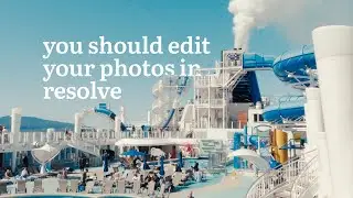 why edit photos in davinci resolve?