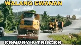 Part 5 | WALANG IWANAN MGA KABISDAK | TRIP TO BATAAN | 6 trucks convoy | 4 bulldozer, 2 ADT load