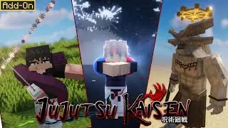THIS MOD FROM JAVA WAS PORTED IN BEDROCK | JUJUTSU CRAFT ADD-ON FOR 26.0+