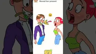 Impossible Date 2 Reveal Her Present 🥀🤪 #shorts #animação #game