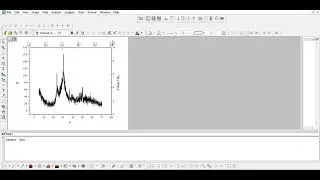 How to draw XRD graph on origin