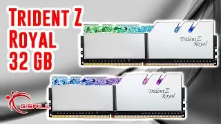 G.Skill Trident Z Royal 32GB - beauty, beauty