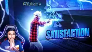 Satisfaction || @ASUstar_yt best onetap clutches || #freefiremax