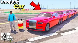Franklin and Shinchan Made World Longest Expensive CAR In GTA V