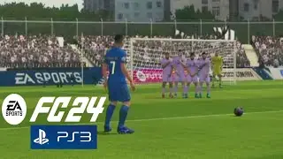 CRISTIANO RONALDO Free Kick / EA FC 24 PS3