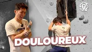 Il se CRAME dans le bloc noir le PLUS DUR de la salle !