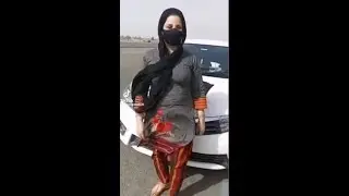 Beautifull sexy girl dance  O Saki Saki Re song  pakistani car girl dance