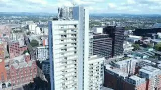 Manchester Rooftops Pt 2 by Mavic Mini Drone 2.7K - Deansgate-Beetham-CIS Towers (August 2020)