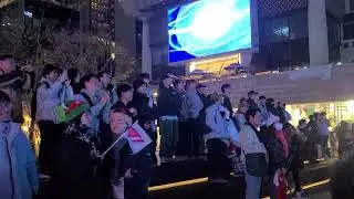 롤드컵 2023 T1 우승인터뷰 광화문광장 시민 반음2
