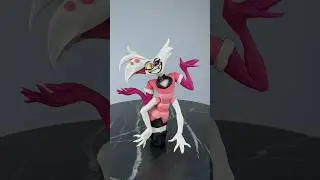 I made an Angel Dust from Hazbin Hotel 