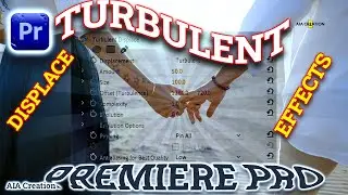 Premiere Pro Tutorial - How to Add Turbulent Displace effect on Text in Premiere Pro