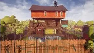 Прохождение 2 акта оригинальным способом в Hello Neighbor(БЕЗ ОЗВУЧКИ)