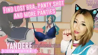 Yandere Simulator Gameplay | Find lost bra, panty shot, and more panties