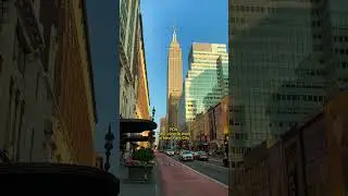 🚕 NEW YORK CITY Streets: Walking to work in Manhattan, NY, USA / Empire State Building #nycstreets