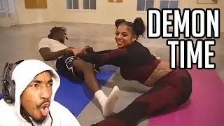 Only Fans Model KKVSH SEDUCES Kai Cenat During Yoga Session… TyKwonDoe Reacts To Yoga With KKVSH!