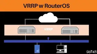 23T47 Zapasowy router z wykorzystaniem protokołu VRRP w Router OS [Konfiguracja Mikrotik]