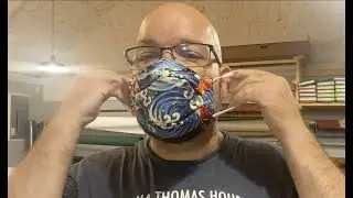 EASY New 3D Mask with NO Special Cutting or Templates! Cut a Rectangle and start sewing!