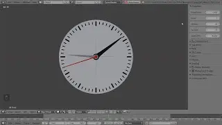 Mastering Drivers in Blender - Part 8: Analog Clock