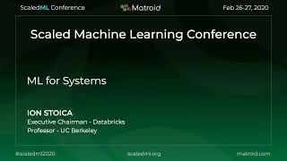 Ion Stoica - ML for Systems