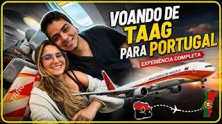 Flying TAAG to PORTUGAL – Full Experience