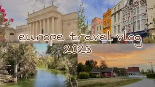 my summer 2023 europe travel vlog!!