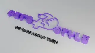 How to convert image to 3D Logo in Blender (Tutorial)