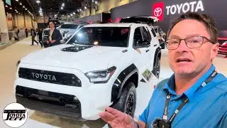 *1st Ever* 2025 Toyota 4Runner TRD Pro in Ice Cap!