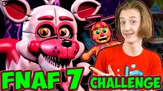 FNAF 7 ТРУСЛИВЫЙ ПЛЮШТРАП и ФАНТАЙМ ФОКСИ ЧЕЛЛЕНДЖИ ОТ ПОДПИСЧИКОВ в ULTIMATE CUSTOM NIGHT #FNAF