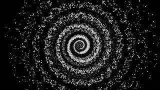 Black and White Animated Swirl Abstract Background Video || Loop Wallpaper || 4K Screensaver