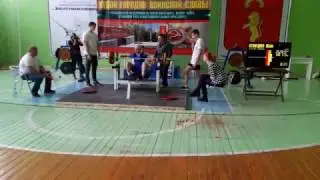 Жим лёжа Кузнецова Юлия 107 5@67.5  RAW