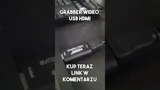 Grabber hdmi video USB nagrywarka obrazu OBS PC 4k - SPRAWDŹ! #shorts