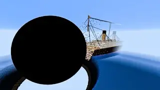 Minecraft black hole vs titanic