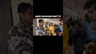 Omg Her Voice😱 | Singing In Delhi Metro | Jhopdi K 